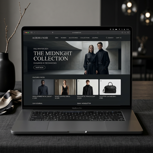 Aurora Noir E-commerce